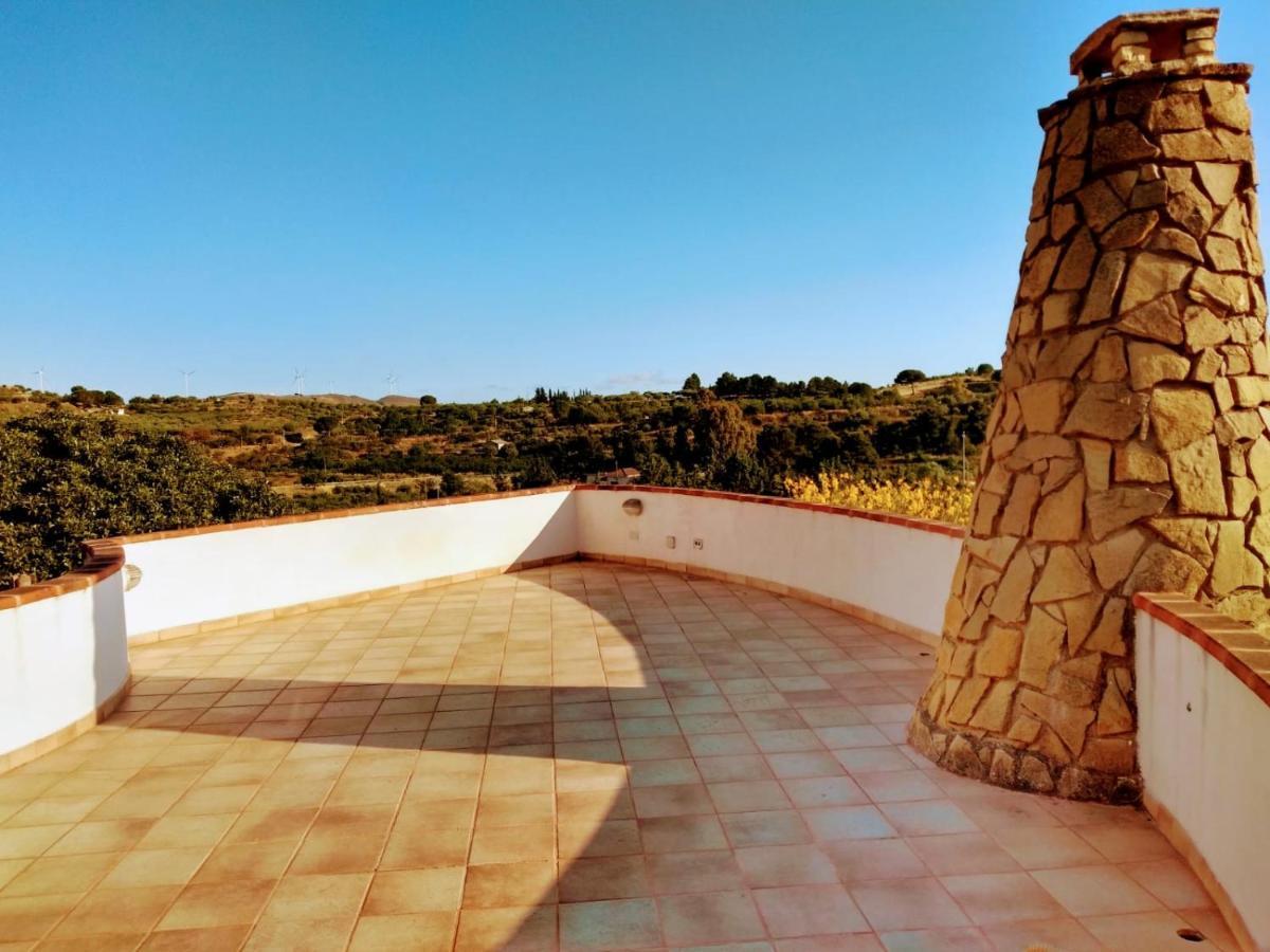 Villa Stria House Mazzarino Exterior foto